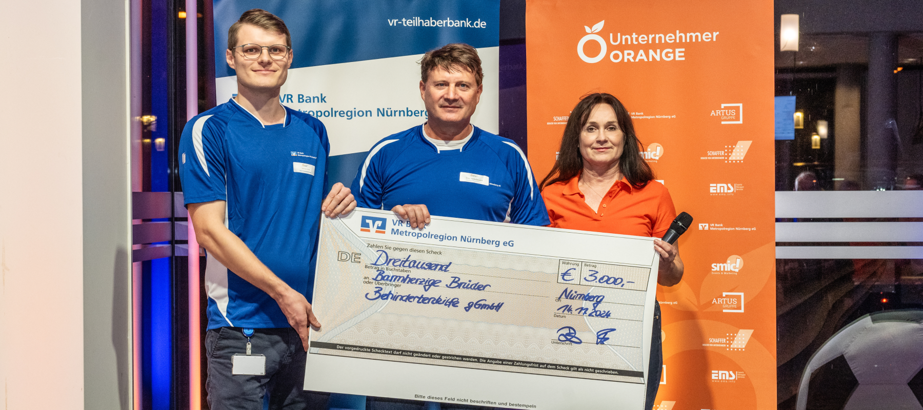 Charity-Turnier bringt 3.000 Euro für Behindertenhilfe ein